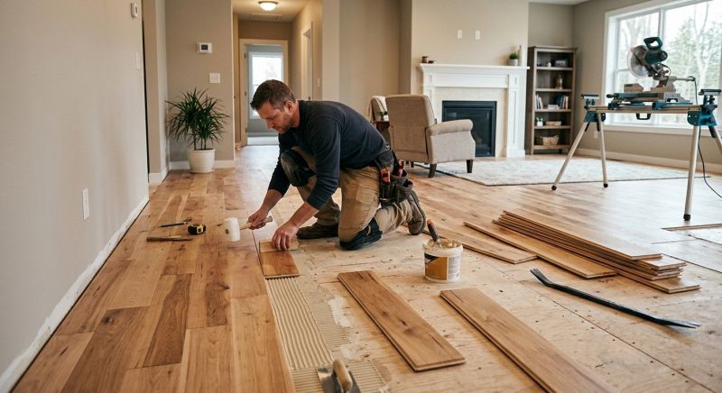 Engineered Wood Installation in Saint Paul, MN