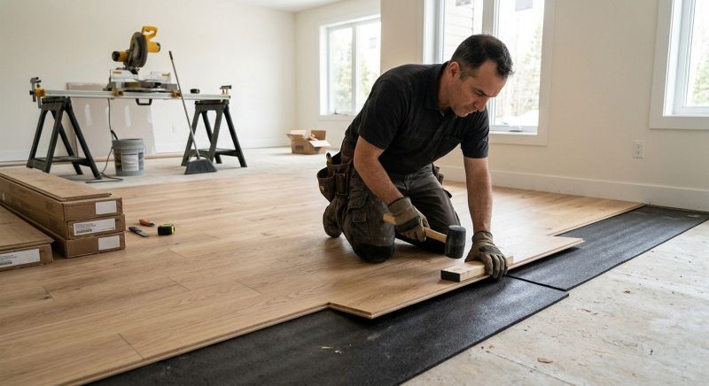 Engineered Wood Installation in Saint Paul, MN