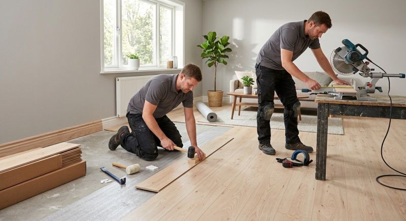 Laminate Floor Installation in Prescott, WI
