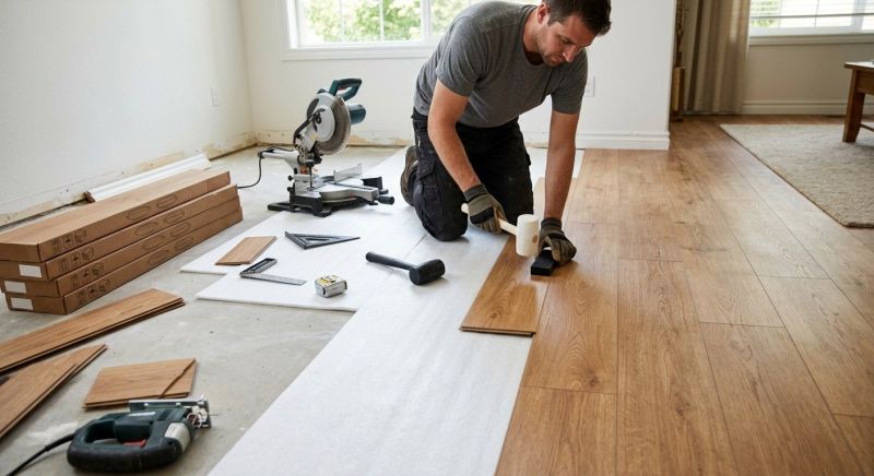 Laminate Floor Remodeling in Saint Paul, MN
