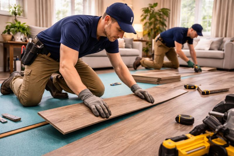 Laminate Floor Replacement in Champlin, MN