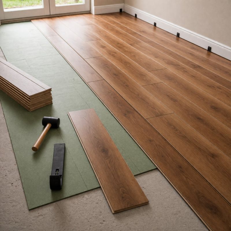 Laminate Floor Replacement in Osseo, MN