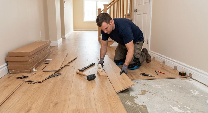 Laminate Floor Replacement in Pierce County, WI