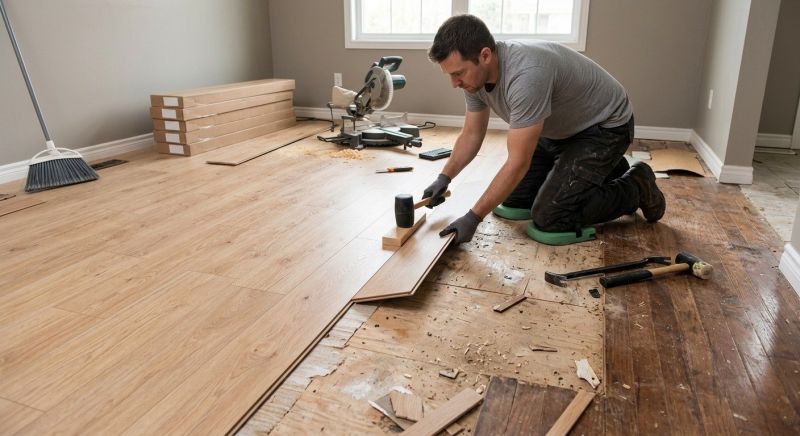 Laminate Floor Replacement in Prescott, WI