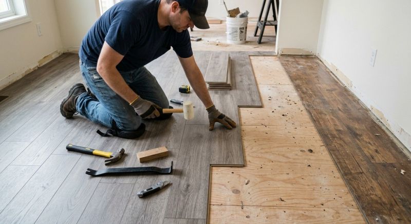 Laminate Floor Replacement in Savage, MN