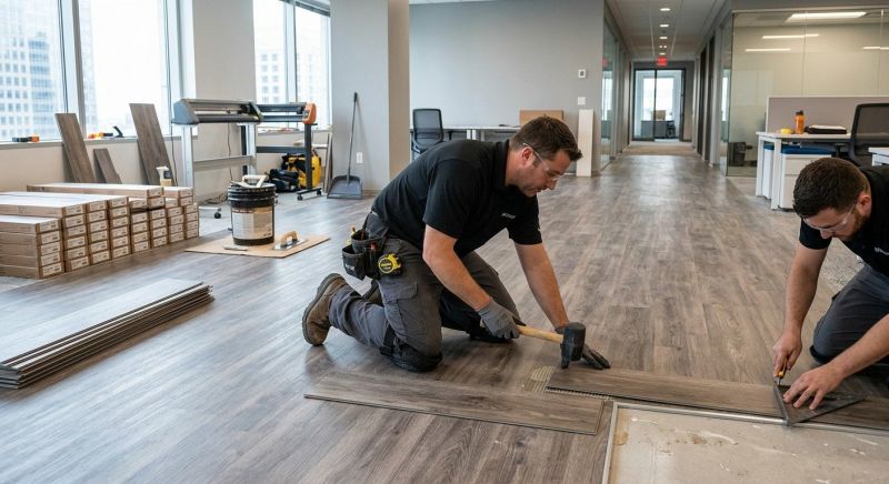 Linoleum Floor Installation in Hopkins, MN