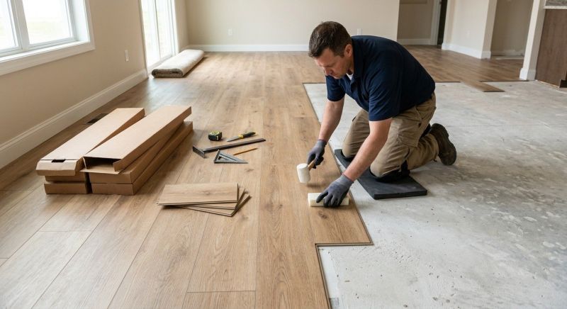 Luxury Vinyl Tile Installation in Afton, MN