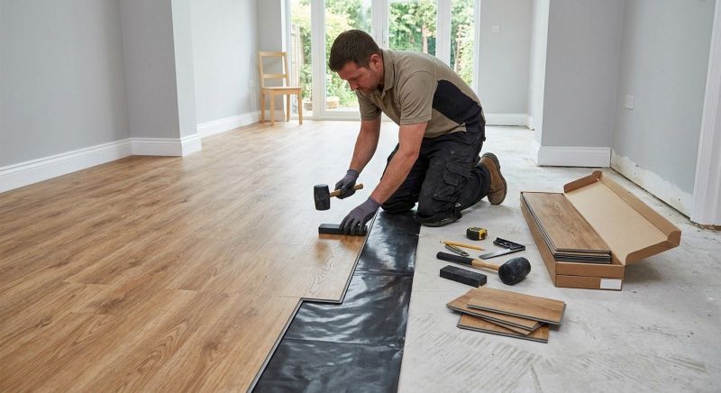 Luxury Vinyl Tile Installation in Osseo, MN