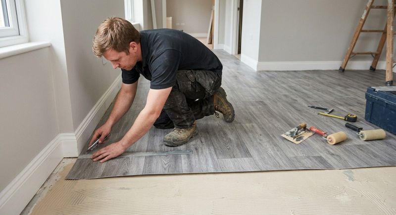 Sheet Flooring Installation in Hugo, MN