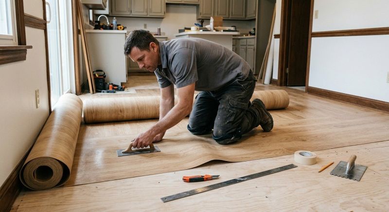 Sheet Flooring Installation in Saint Paul, MN