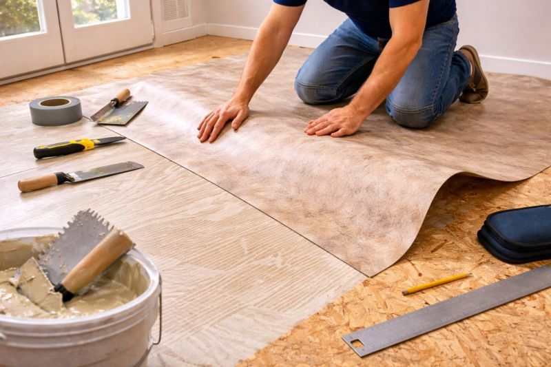 Sheet Flooring Installation in Savage, MN