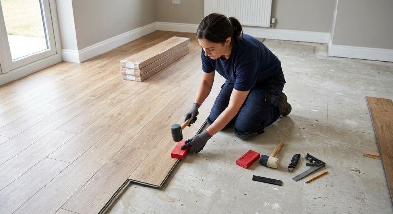 Vinyl Plank Floor Installation in Saint Paul, MN