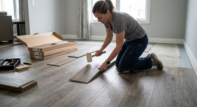 Vinyl Plank Floor Installation in Saint Paul, MN